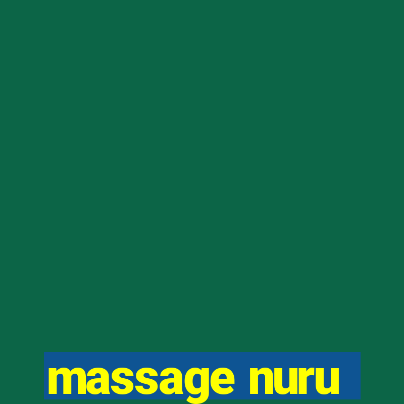 massage nuru